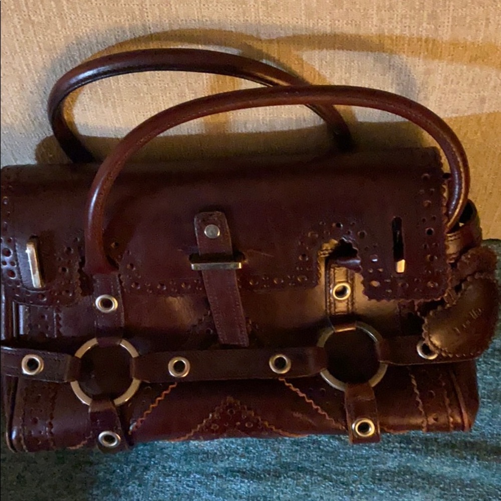 Burgundy Luella leather purse i